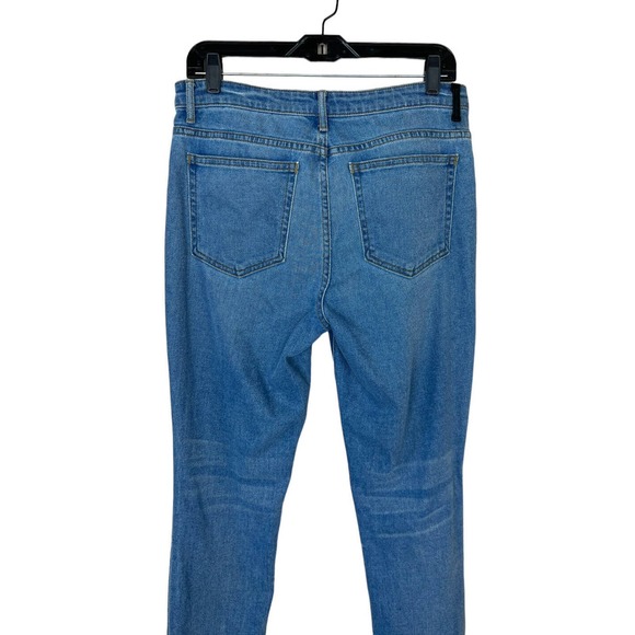 X Alexander Wang Denim Jeans Womens Size 29 Light Wash Skinny Blue Mid Rise - Picture 5 of 11